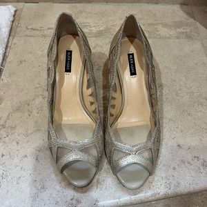 Gold Metallic Alex Marie Heels